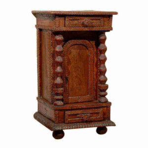 19th Century French Art Populaire Cupboard
