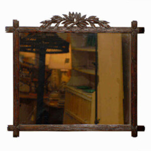 Turn of the Century Black Forest Mirror