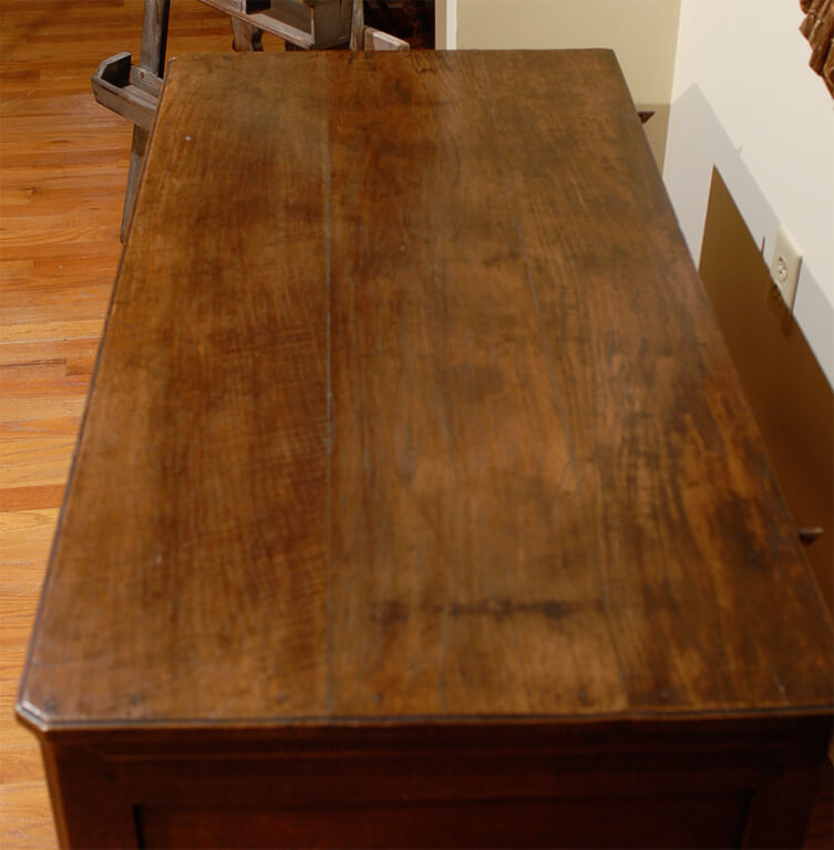 Antique French Oak Coffer c1850 #2256 - Image 3