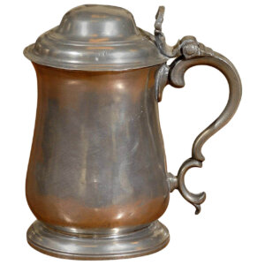 English Pewter Flagon, circa 1780 #ptr26