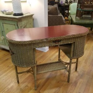 ON HOLD c1910-20 American Wicker Server #LH46