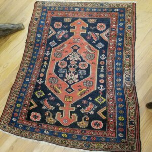 Small Antique Rug #LH57