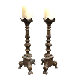 OUT ON APPROVAL Pair of Candlesticks #1009bf