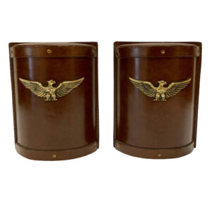 Leather Bookends #417bf