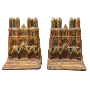 Iron Notre Dame Bookends #bf