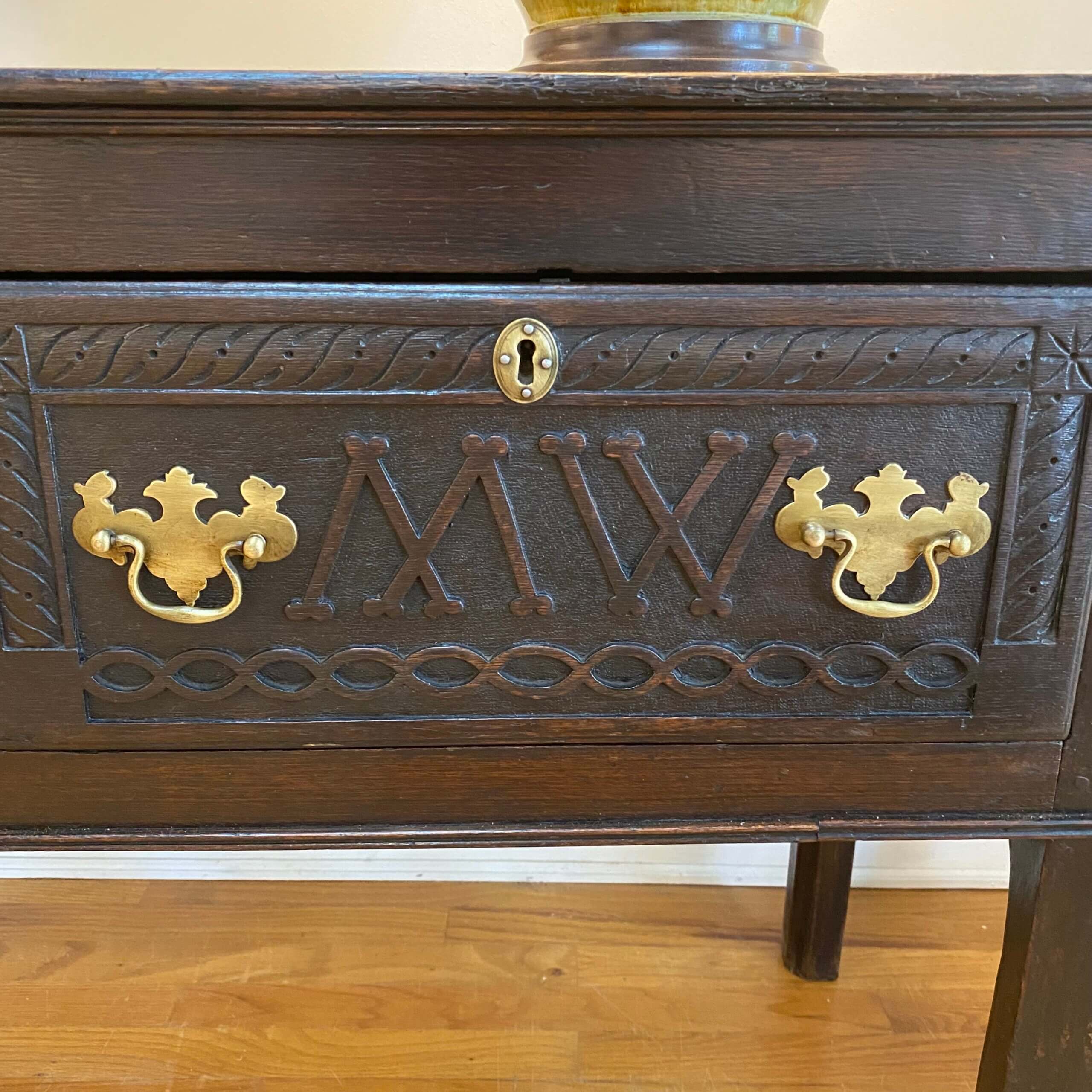 18th Century Oak dresser base #JW150 - Image 14