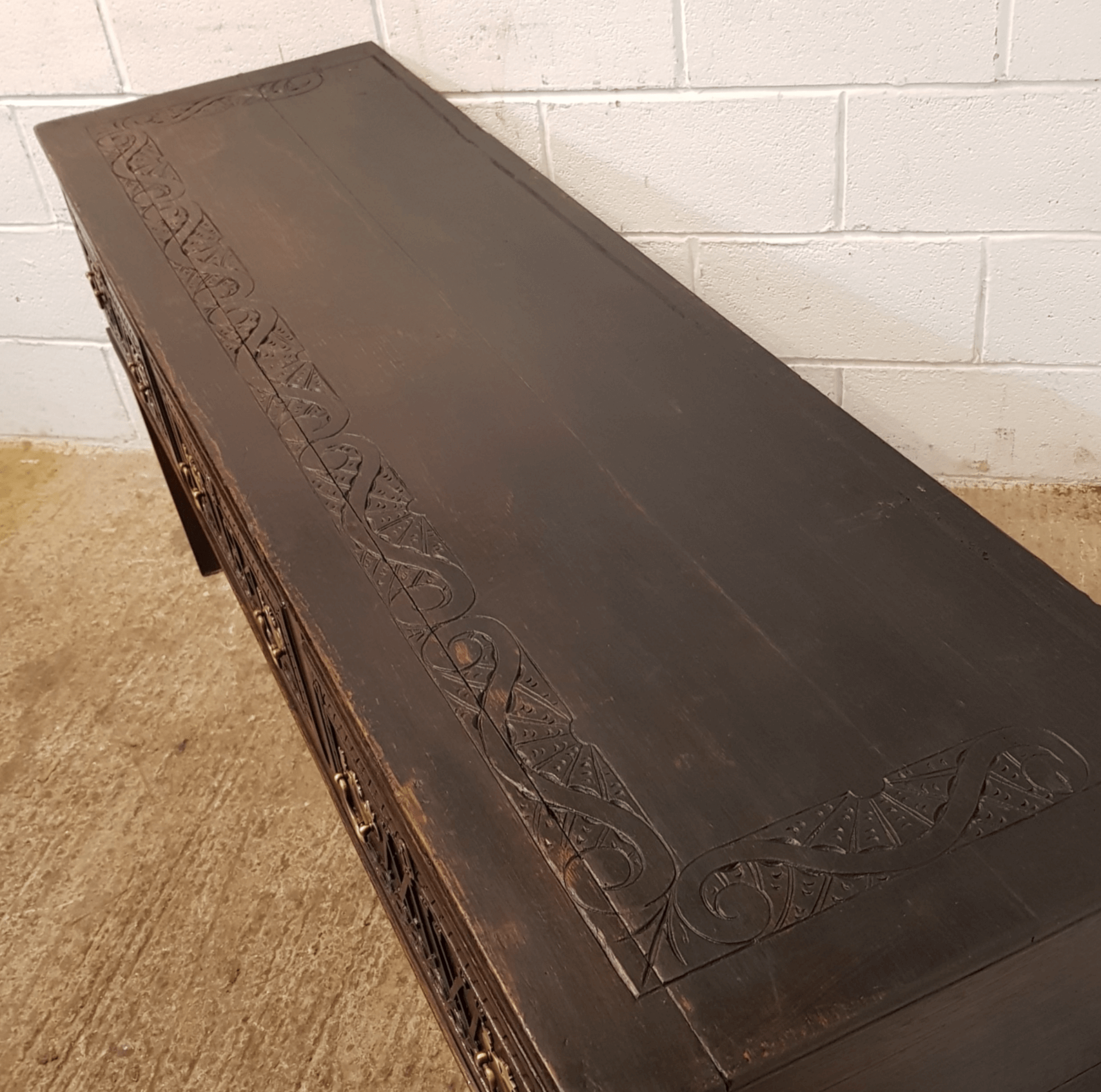 18th Century Oak dresser base #JW150 - Image 5