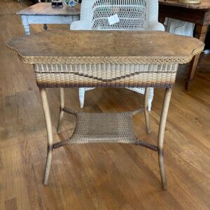 Lloyd Loom side table c 1915-1920 #JW161