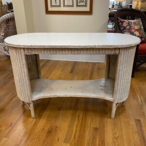 American wicker table c1920 #156