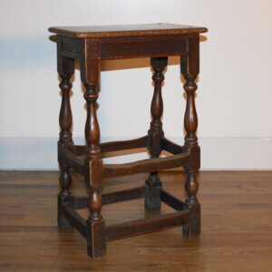Oak stool c. 1900 #45