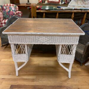 American wicker desk c 1900 #158
