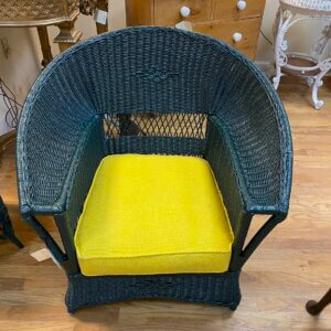 American wicker chair c1900 #173