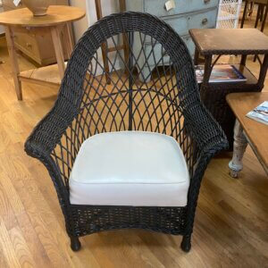 American wicker chair c1900 #167