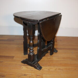 English dropleaf joint stool #120