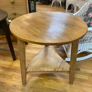 OUT ON APPROVAL #237 Cricket table circa 1860's #237