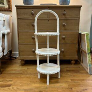 Antique Wicker Muffin Stand KN418