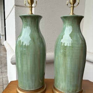 ON ORDER #172 Pair of Charlie West Lamps