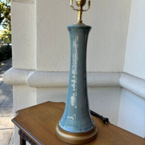 CAN BE ORDERED. #186 Charlie West Pottery Lamp