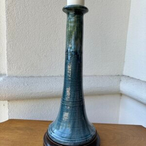 #184 Charlie West Pottery Lamp
