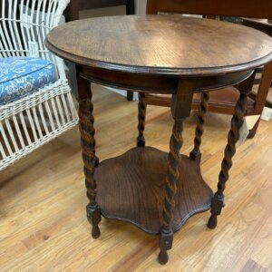 ON HOLD KM127 English Oak Side Table