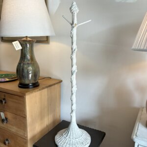 white Child’s Hat Rack c1890-1920 American Wicker