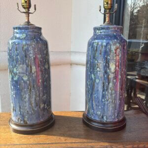 #200 Charlie West Pottery Lamps