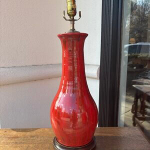 #202 Charlie West Pottery Lamp