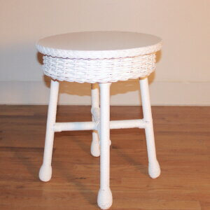 American Wicker Table circa 1940 #KN3000