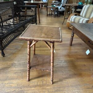 KM139 Bamboo Side Table English