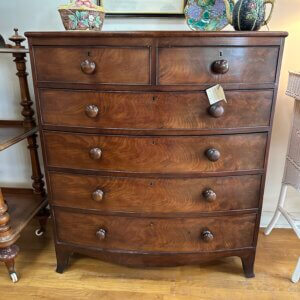 ON HOLD Km 134 English Mahogany Chest of Drawers