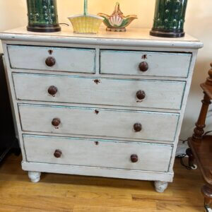 #KN925 English Painted Chest of Drawers