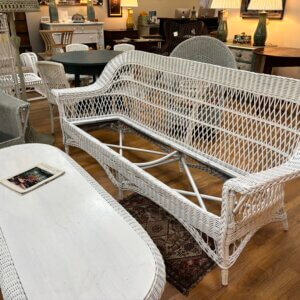 #51WIT American Bar Harbor Wicker Sofa c1900-20