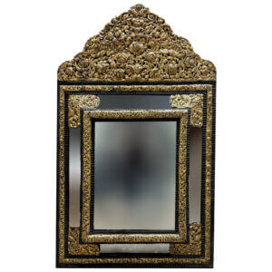 Louis XV Style Repoussé Mirror-DRG