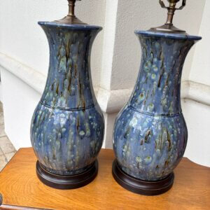 CAN BE ORDERED Pair Charlie West Lamps - #246