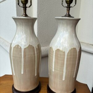 on order  #243 Charlie West Pottery Lamps