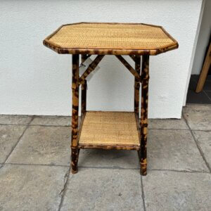#KM149 Antique Bamboo Table