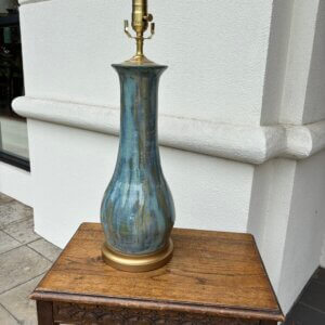 #269CW Charlie West Pottery Lamps