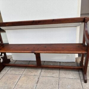 KM188 Welch Antique Church Pew