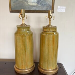#336CW Pair of Charlie West Lamps