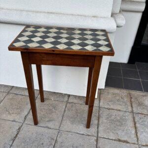 #KB150 Newly made side table with Antique Painted Top