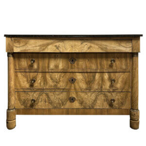 Bleached Empire Commode