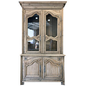 Louis XVI Buffet Deux Corps – 55″ W